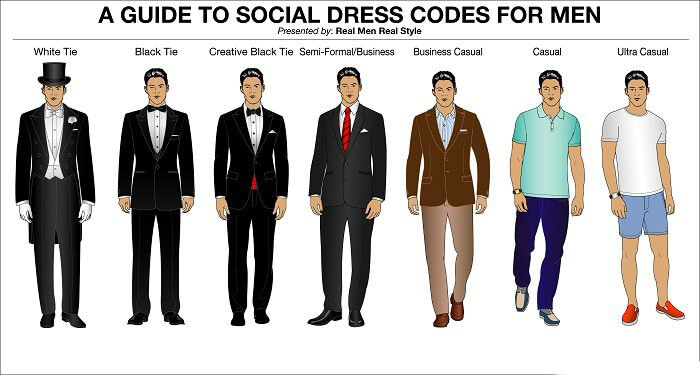 semi formal dresscode